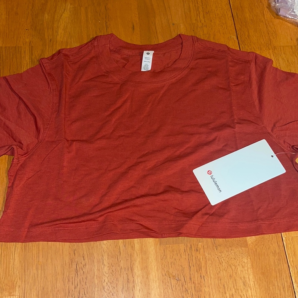 Lululemon All Yours Crop Tee